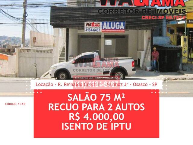 #1310 - Salão Comercial para Locação em Osasco - SP - 1