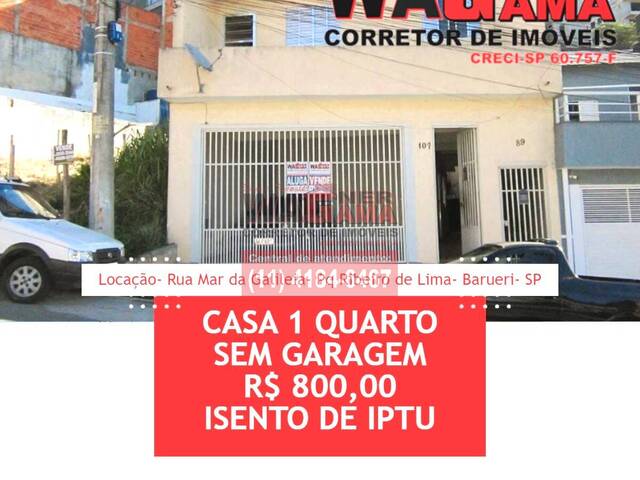 #1323 - Casa para Locação em Barueri - SP