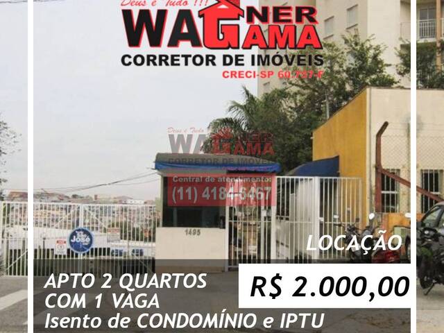 #1333 - Apartamento para Locação em Osasco - SP - 1