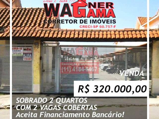 #1334 - Casa para Venda em Jandira - SP - 1