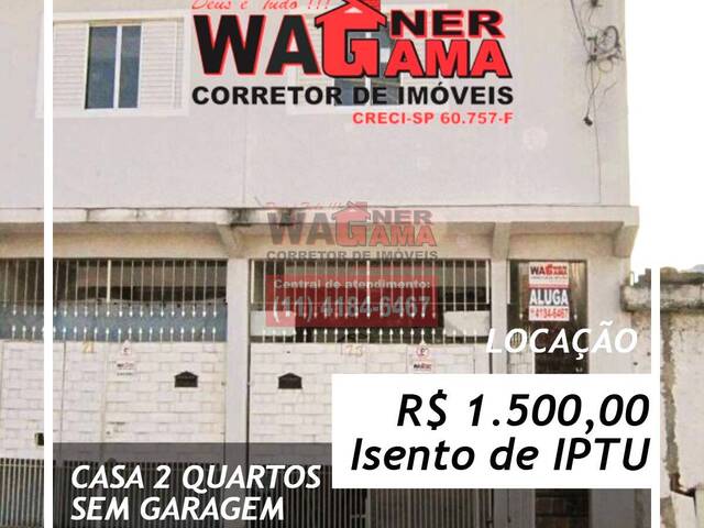 #1335 - Casa para Locação em Carapicuíba - SP - 1