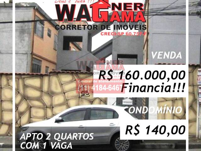 #1356 - Apartamento para Venda em Carapicuíba - SP - 1