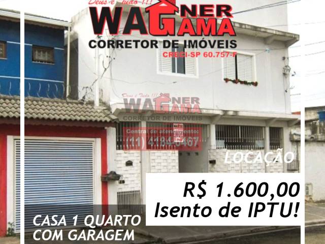 #1359 - Casa para Locação em Carapicuíba - SP - 1