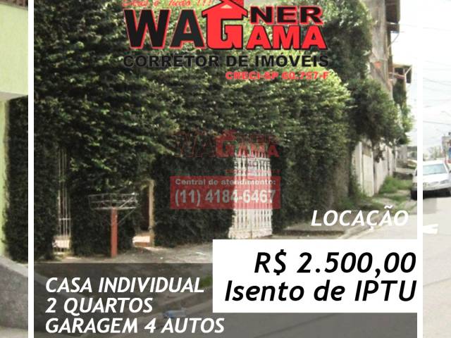 #1364 - Casa para Locação em Carapicuíba - SP - 1