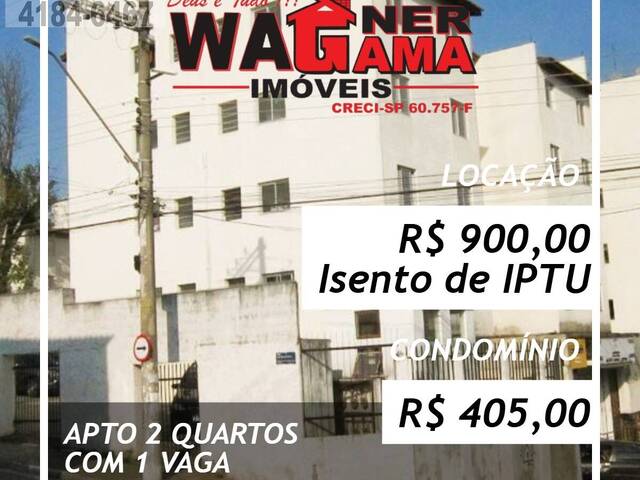#1389 - Apartamento para Locação em Carapicuíba - SP - 1