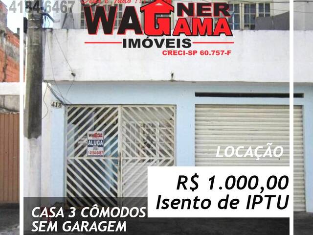 #1401 - Casa para Locação em Santana de Parnaíba - SP