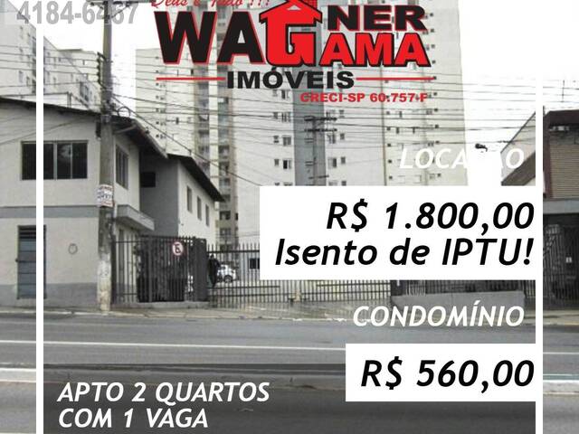 #1403 - Apartamento para Locação em Carapicuíba - SP