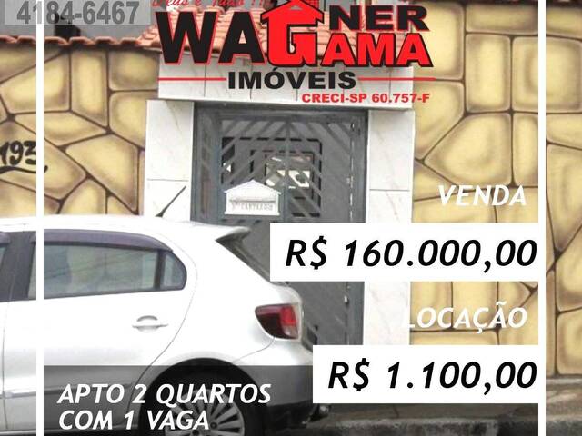#1390 - Apartamento para Venda em Carapicuíba - SP